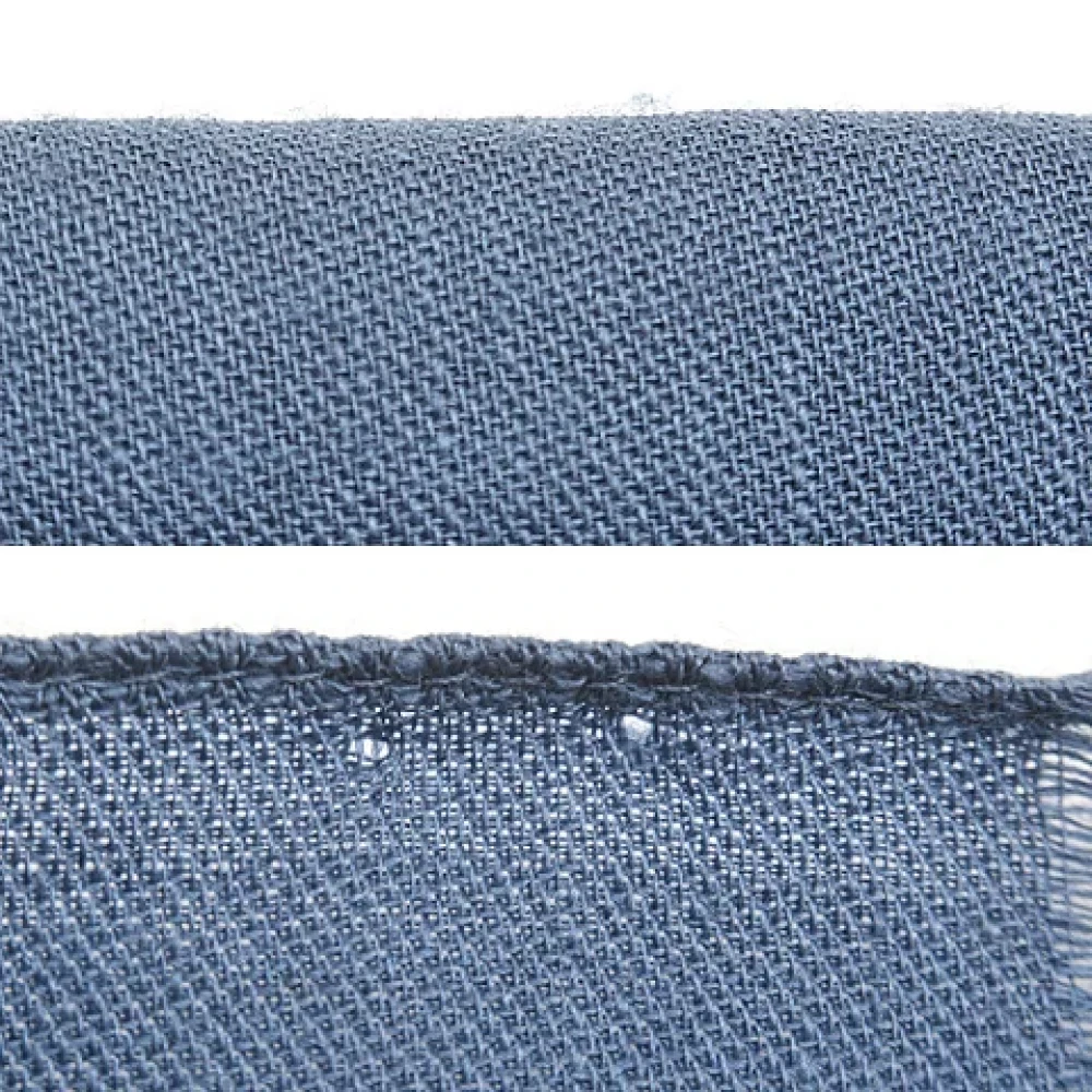 Gucci Vintage Pre-owned Fabric scarves Blue Dames