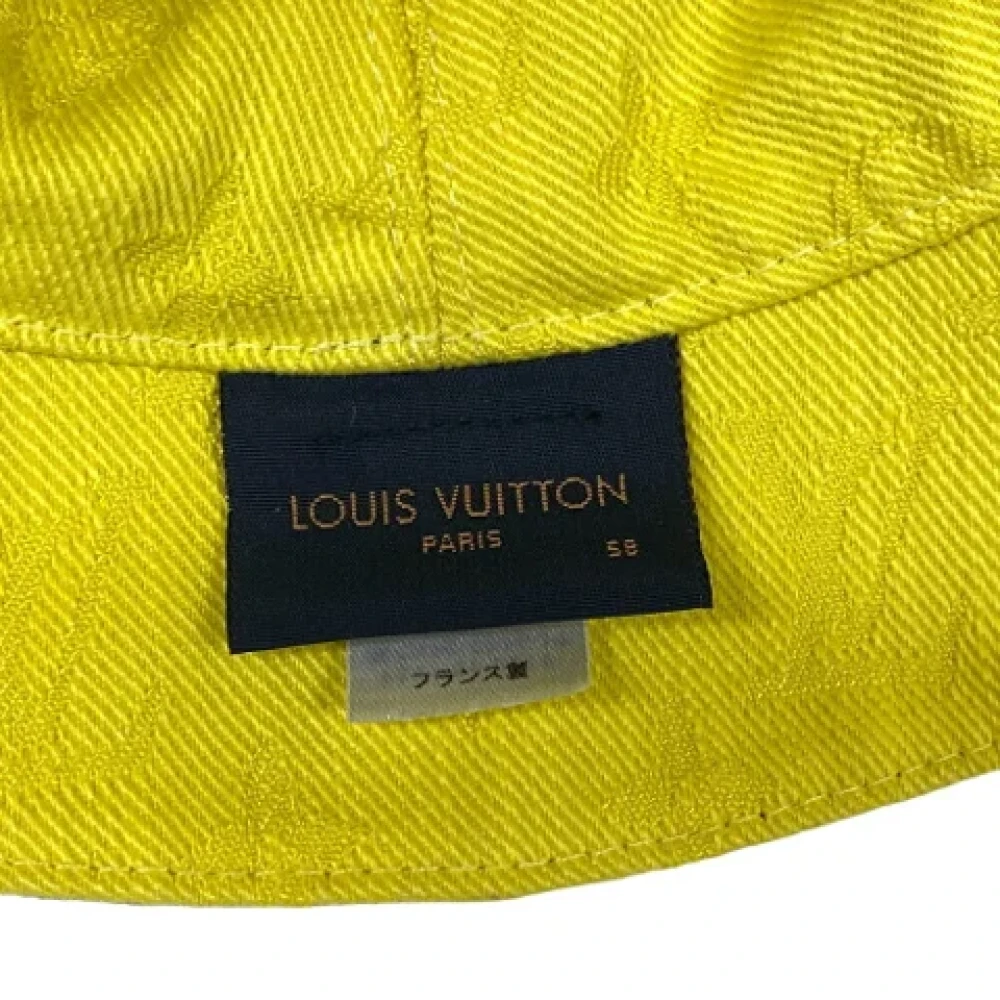 Louis Vuitton Vintage Pre-owned Fabric hats Blue Dames