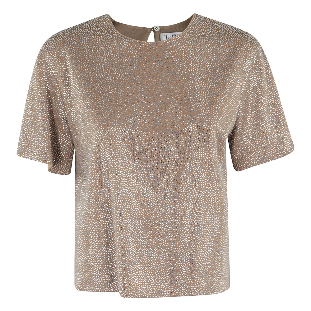Giuseppe Di Morabito Stijlvol T-shirt voor mannen en vrouwen Brown Dames