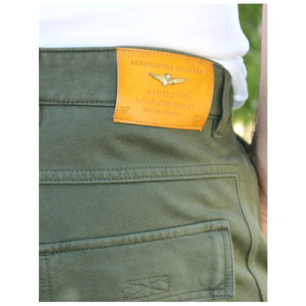 aeronautica militare Katoenen Anti-G Joggingbroek Green Heren