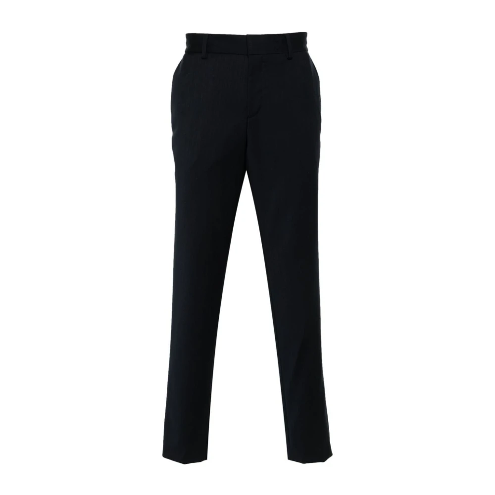 Hugo Boss Wollen Broek voor Mannen Black Heren