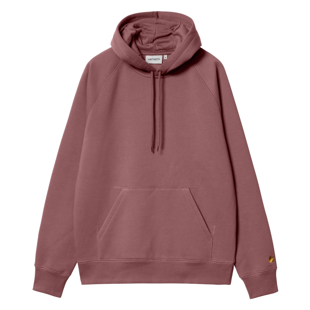Carhartt WIP Hooded Chase Sweater Pink Heren