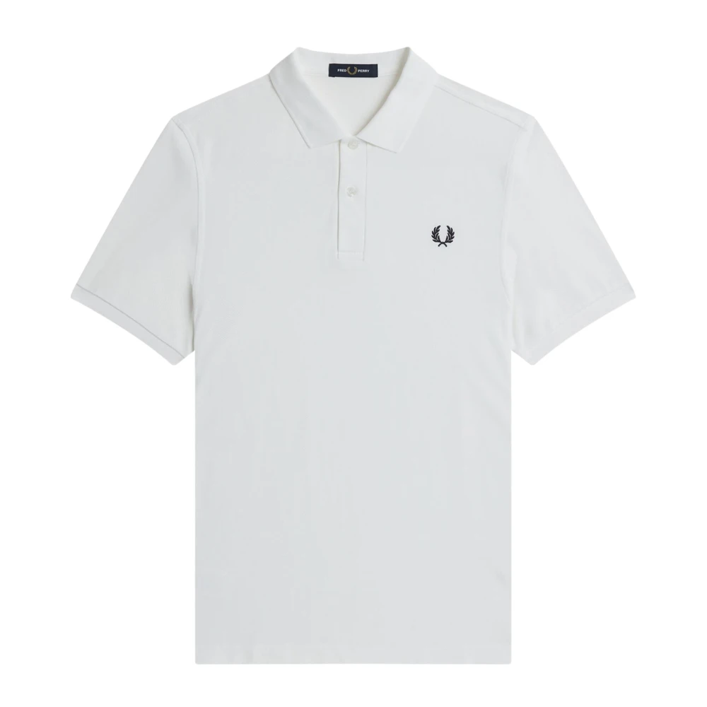 Fred Perry Vit Polo M6000 Stilfull Skjorta White, Herr