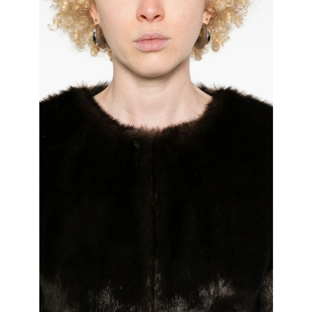 Loulou Studio Stijlvolle Jassen Collectie Black Dames