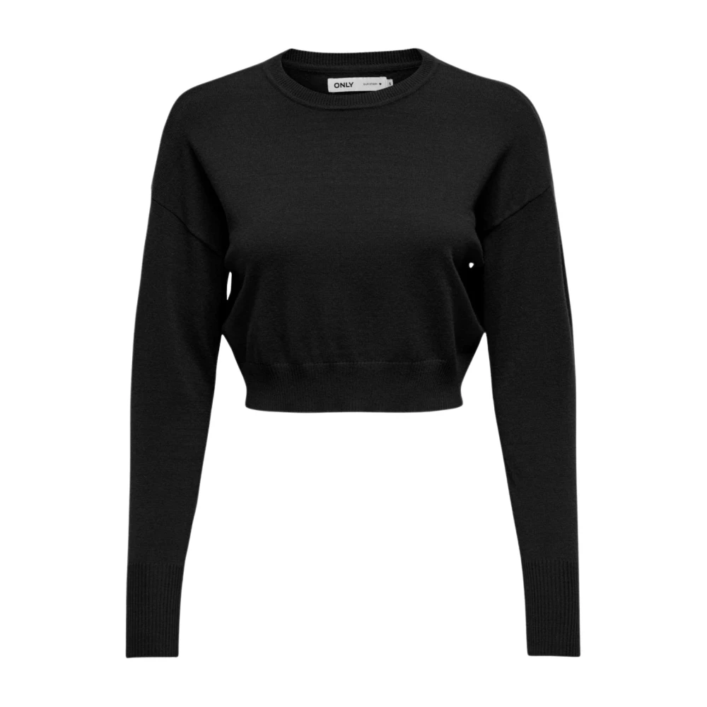 Only Donna Nero - Maglione Elegante - Sweatshirts & Hoodies - S