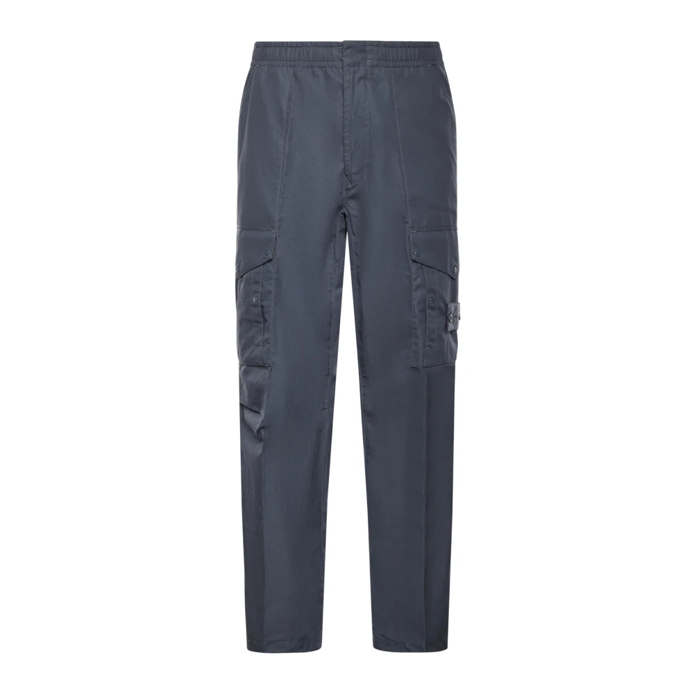 Stone Island Men's Blue Straight Trousers - Straight Trousers - W30 - Trousers