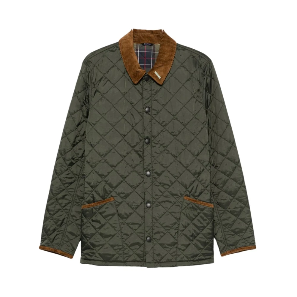 Barbour Men's Icons Liddesdale Quilted Jacket - Sage Ol71 - L - Image 2