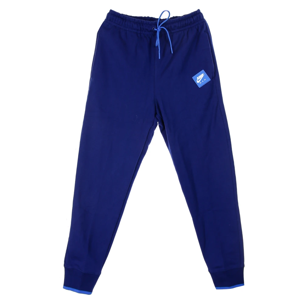 Jordan Blauwe Fleecebroek voor Mannen Blue Heren