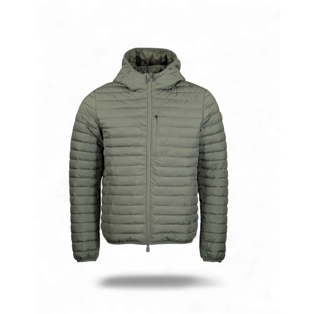 Save The Duck Men's Green Miro22 Jacket - Winter Jackets - L - Jackets
