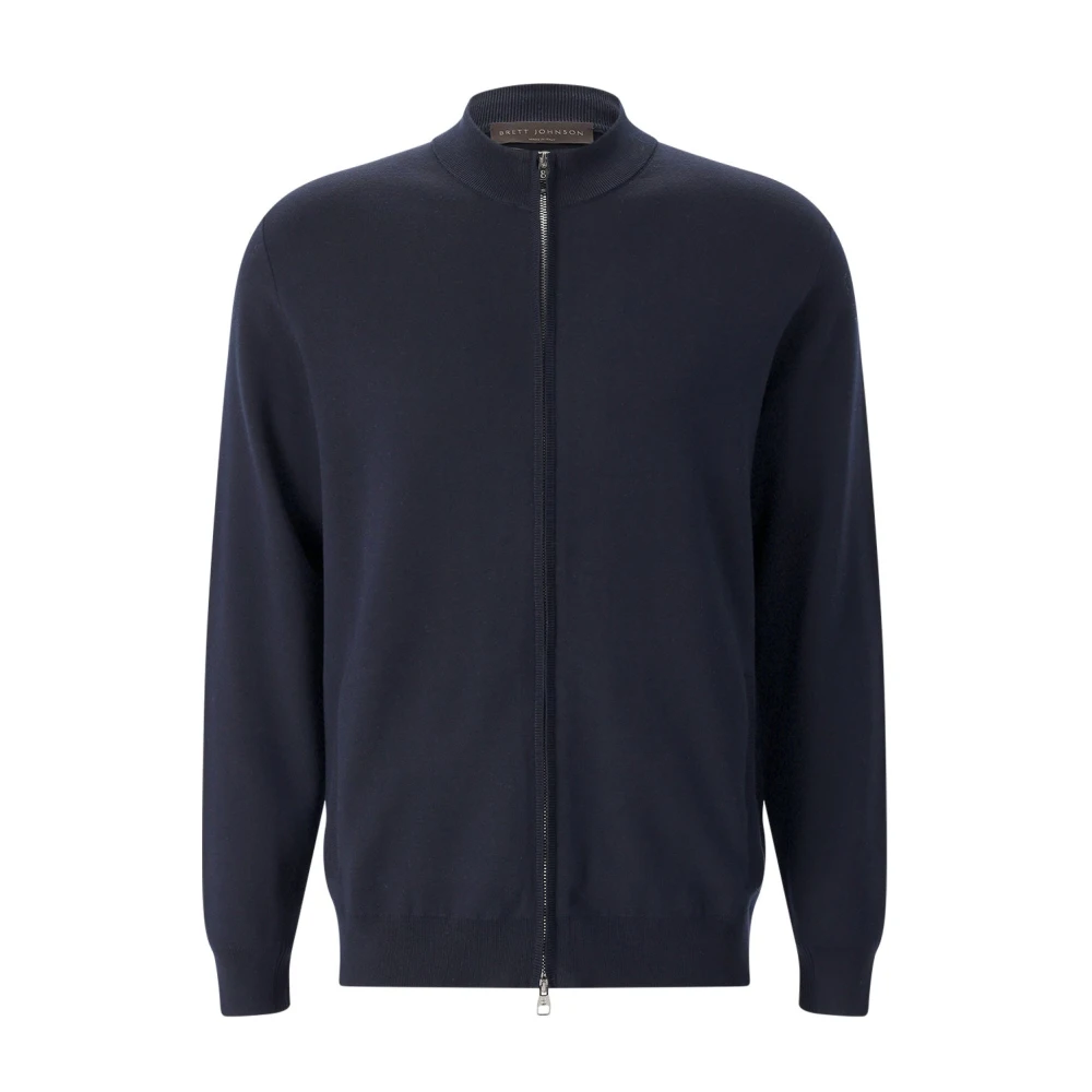 Brett Johnson Hombre Azul - Cárdigan De Punto Fino - Knitwear - 2XL - Cárdigan De Punto Fino