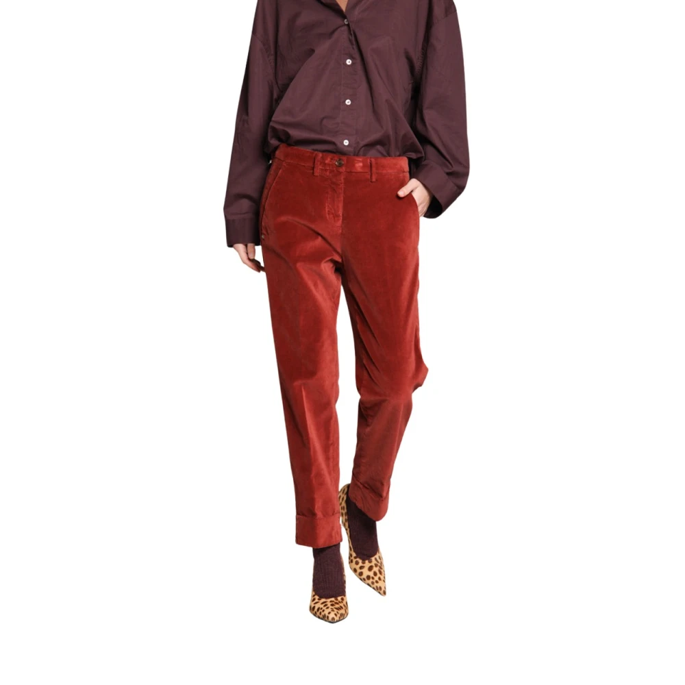 Mason's Mujer Rojo Pantalones, Talla: Xs