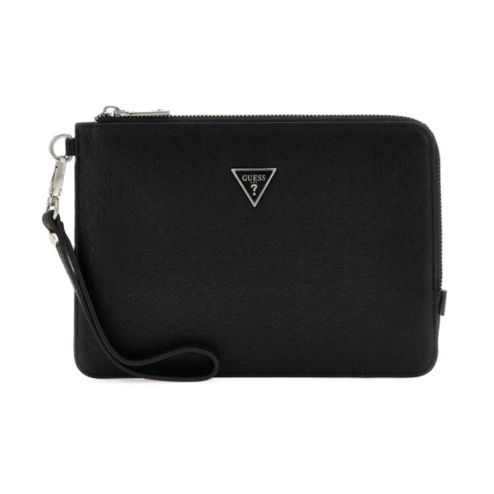 Guess Heren Clutch Tas Torino Stijl Black Heren