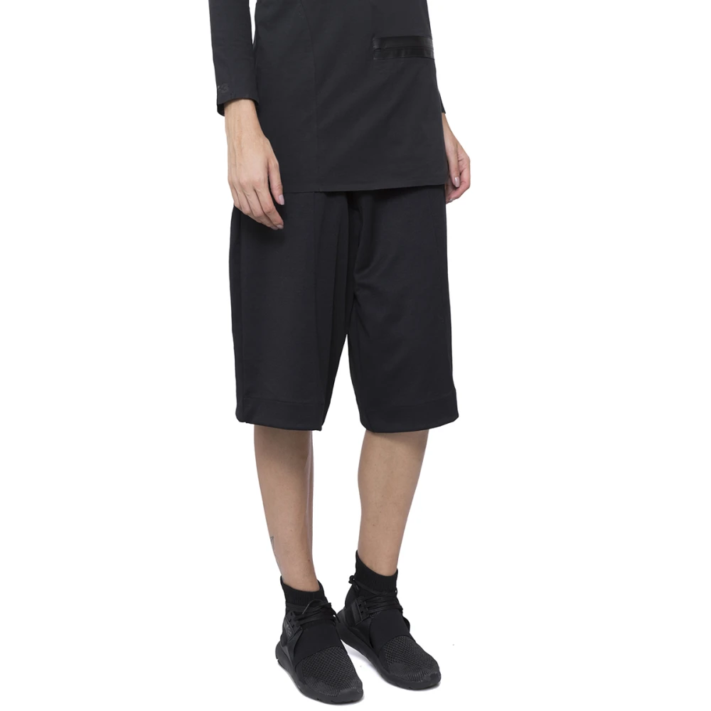 Y-3 Casual korte broek Black Heren