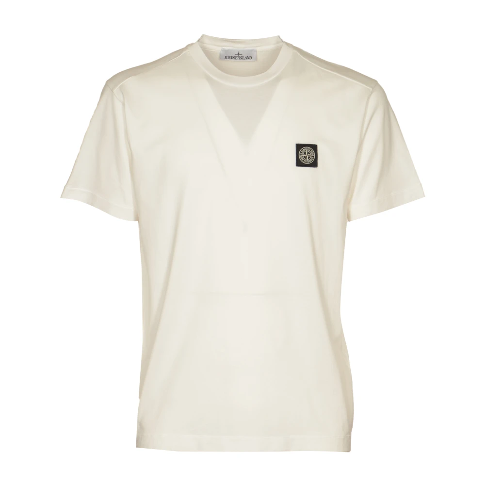 Stone Island Witte T-shirts en Polos White Heren