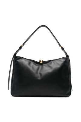 black-leather-sphere-shoulder-bag
