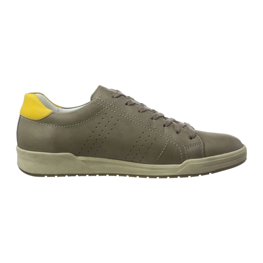 Mephisto Leren Sneaker Pewter Heren Schoenen Grijs