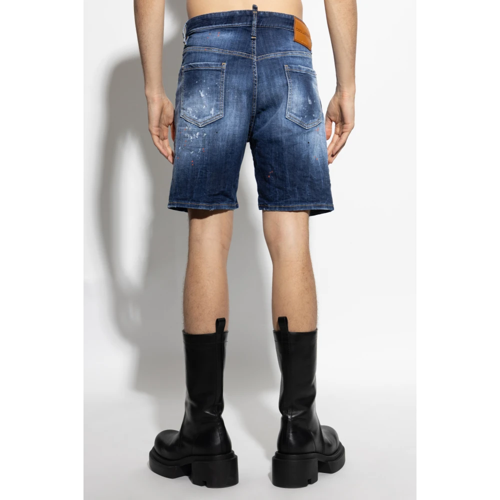 Dsquared2 Denim shorts Marine Blue Heren