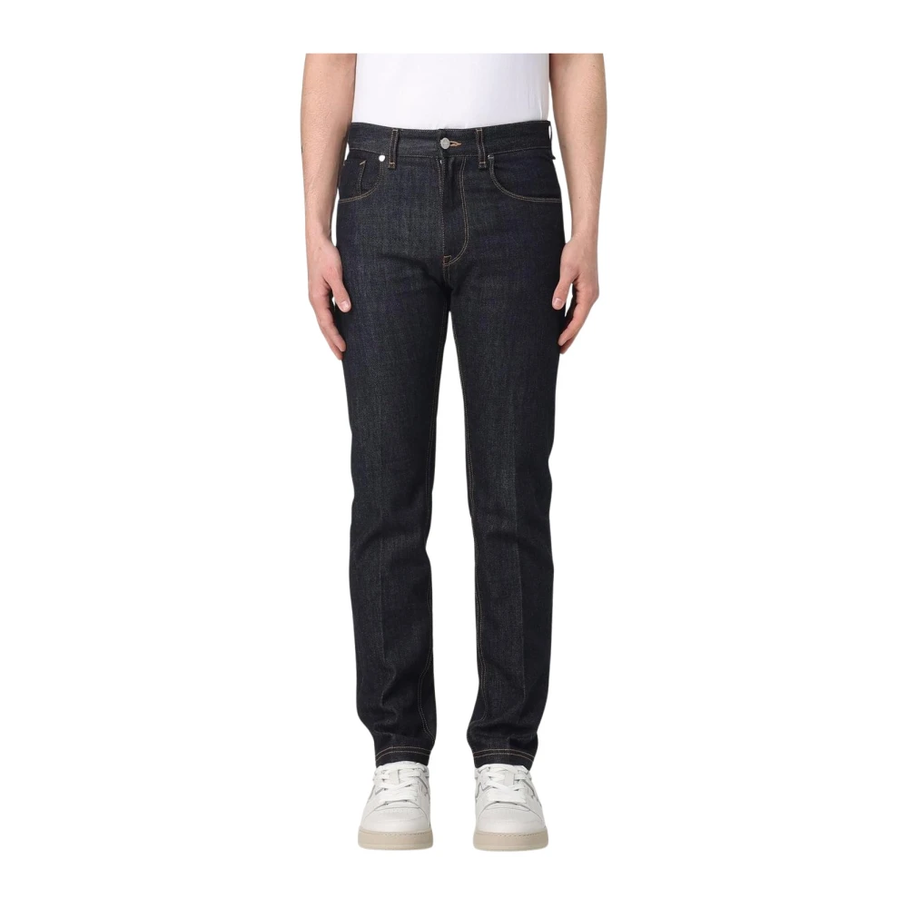 Fendi Men's Blue Indigo Straight Leg Jeans