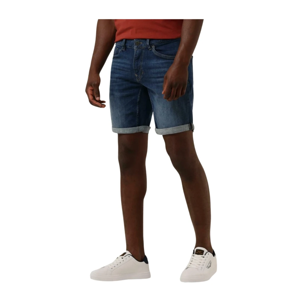 PME Legend Nightflight Denim Shorts Blue Heren