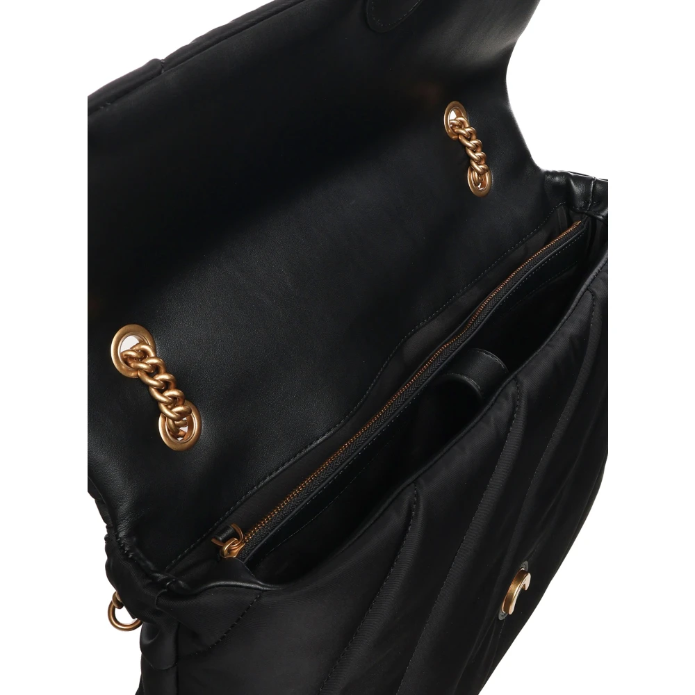 pinko Zwarte Love Birds Schoudertas Black Dames