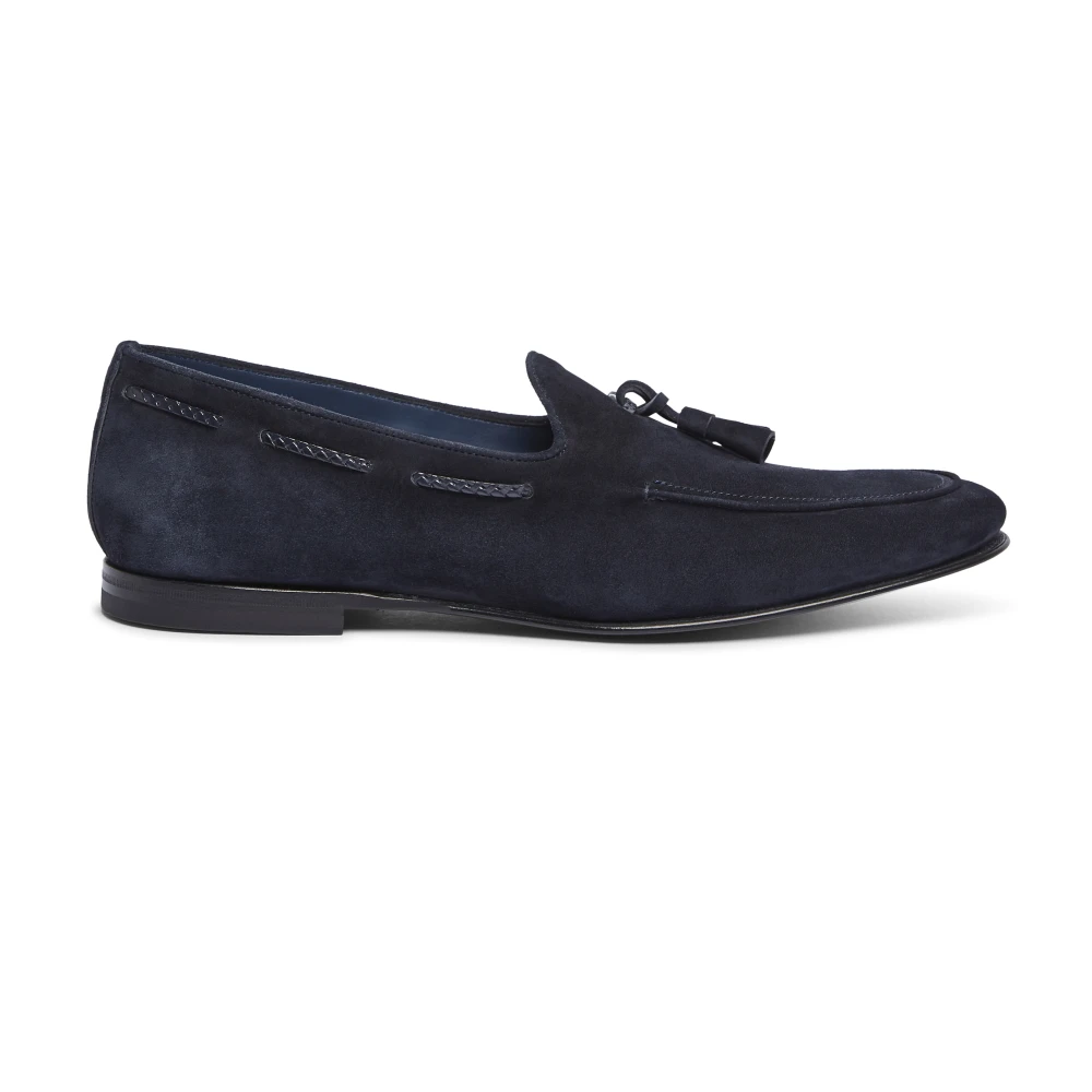 Fabi Men's Blue Moccasin Loafers