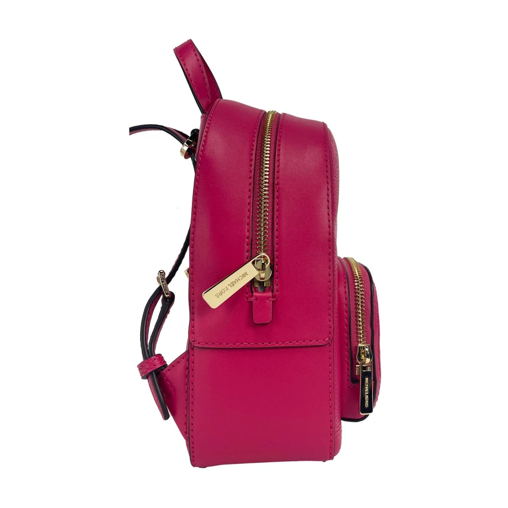 Michael Kors Jaycee Mini XS Pebbled Leather Rugzak Pink Dames