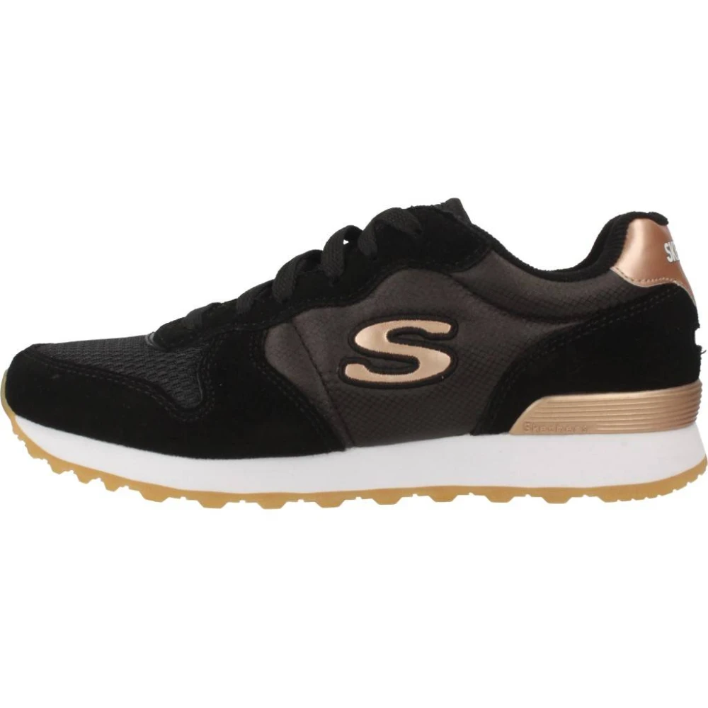 Skechers Donna Nero Donne, Sneaker, Og 85, (38) - Immagine 4