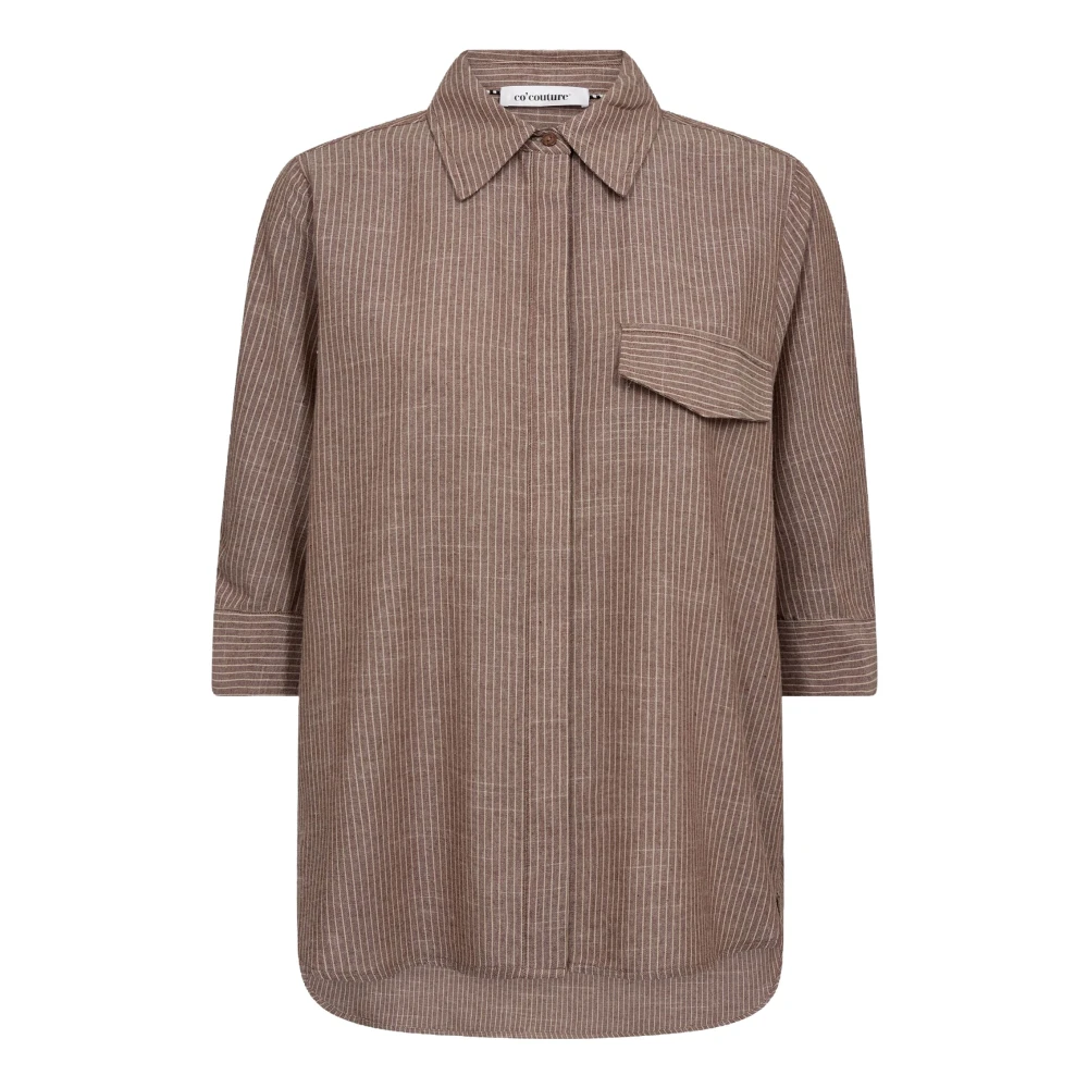 Co'couture Women's Brown Shirts - Shirts - Xs - Blouses & Shirts