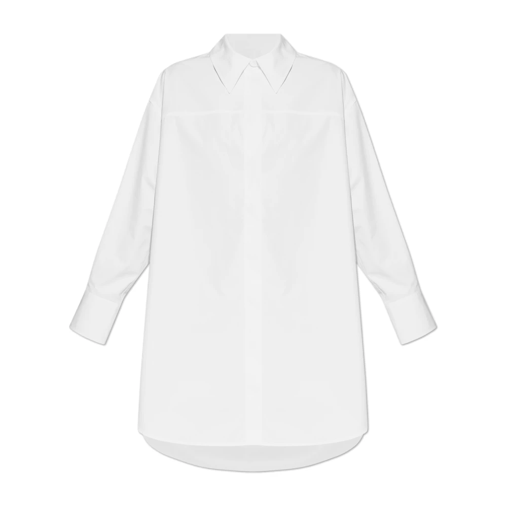 Jil Sander Women's White Shirt Dress - Shirt Dresses - S - Dresses