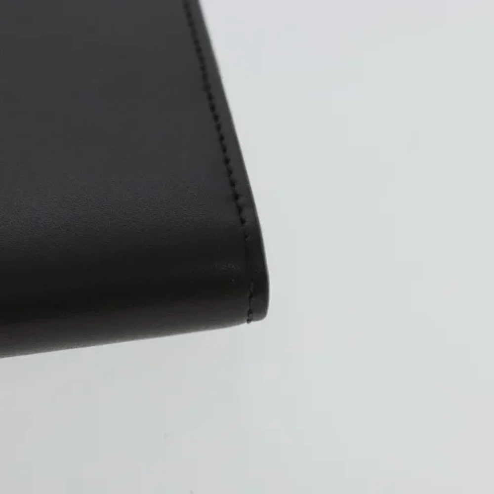 Salvatore Ferragamo Pre-owned Leather wallets Black Dames