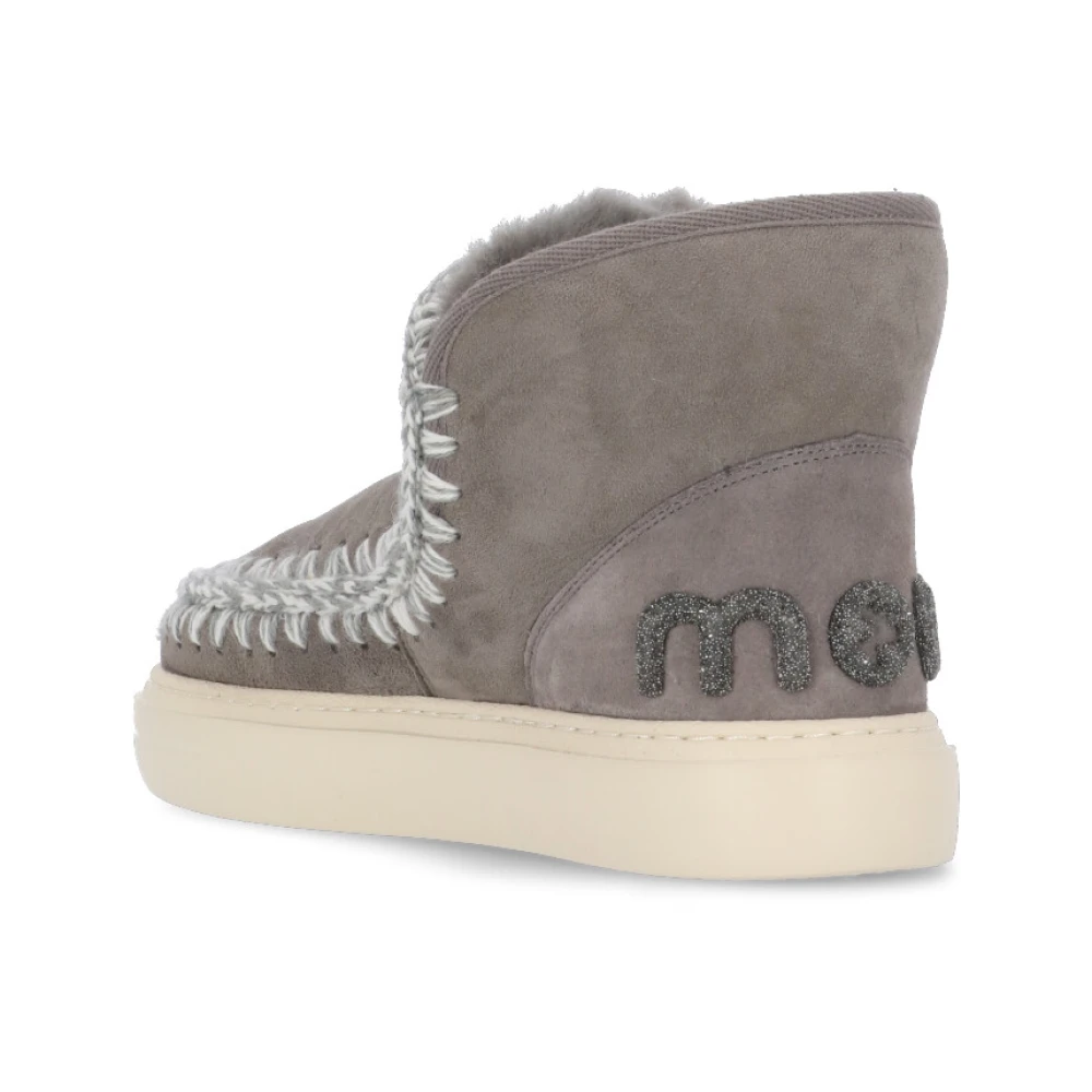 Mou Grijze Eskimo Bold Sneaker Gray Dames