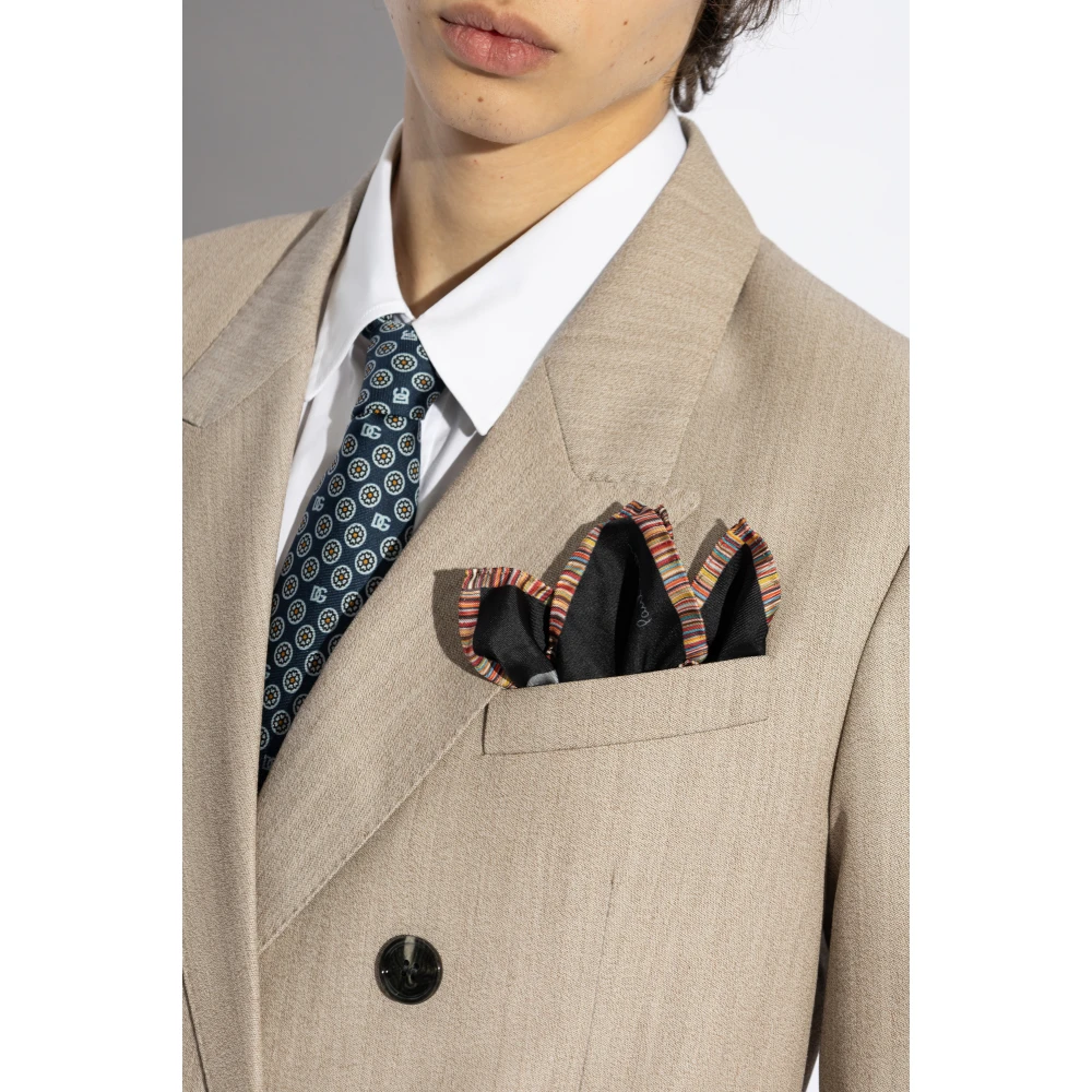 Paul Smith Zijden pochet Black Heren