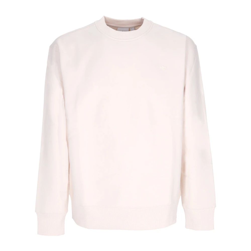 Adidas Men's White Long Sleeve Training Tops, Xl, Contempo Crewneck Sweatshirt