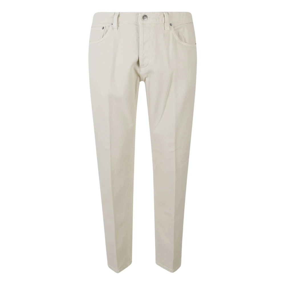 Dondup Men's Beige Slim Fit Jeans, W31, Brighton Carrot Jeans