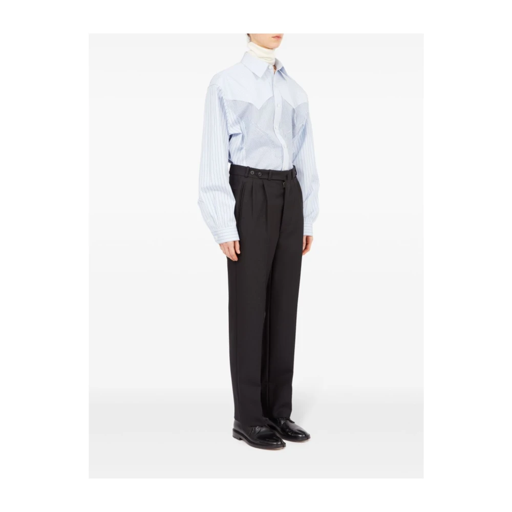 Maison Margiela Zwarte Broek Black Dames