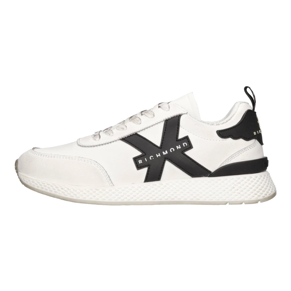John Richmond Men's White Sneakers Multicolour