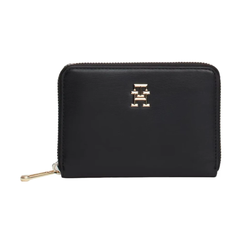 Tommy Hilfiger Dragkedja Plånbok Black, Dam