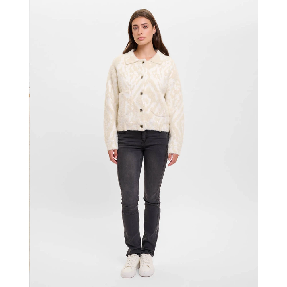 Rino&Pelle Bubbly Boxy Jas Beige Dames