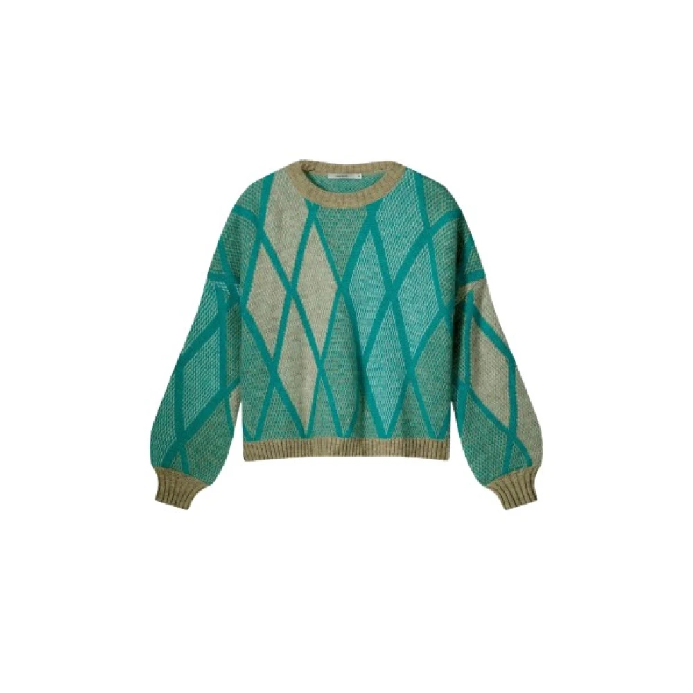 Knitwear > Round-neck Knitwear - - Summum Woman - Modalova