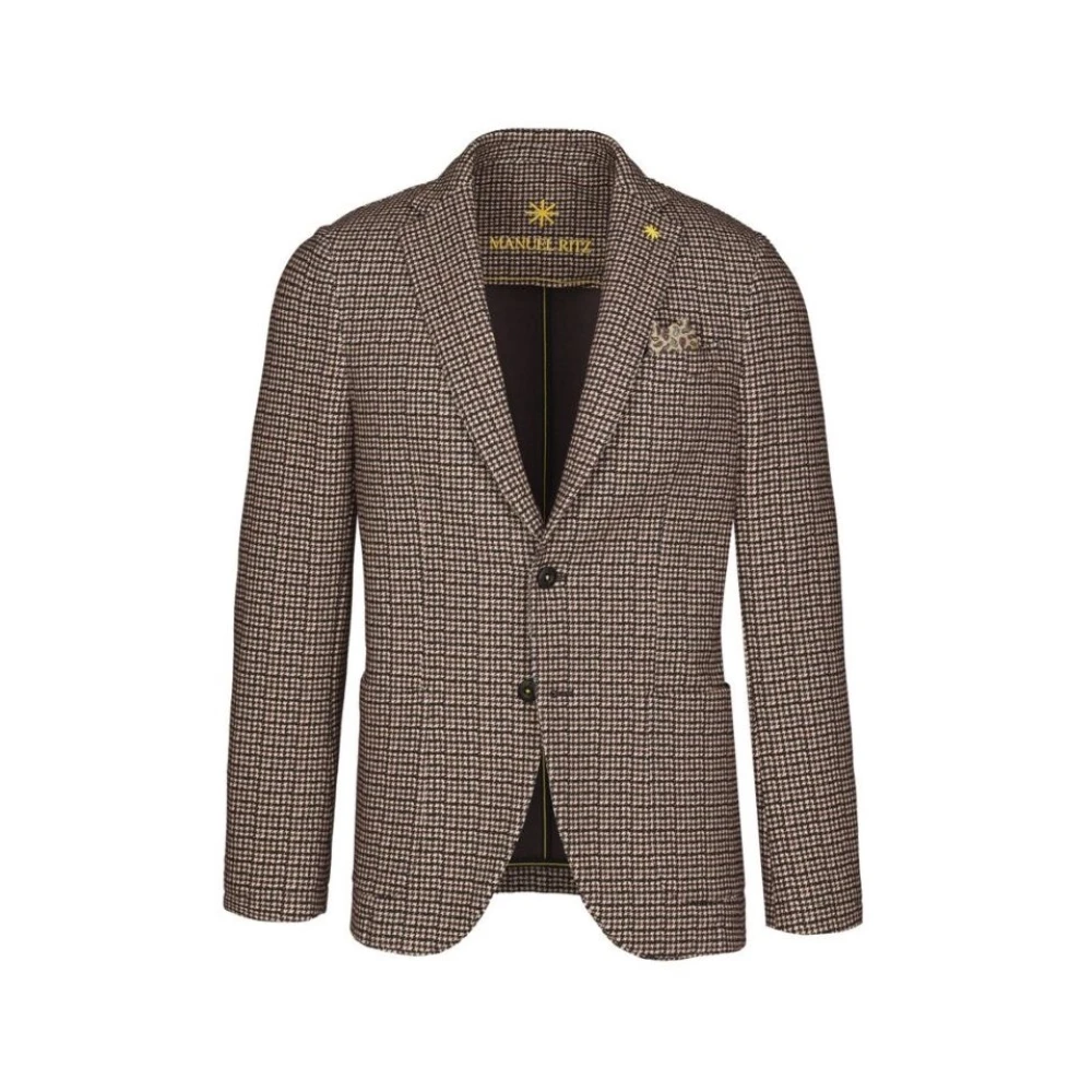 Manuel Ritz Multikleur Jas voor Mannen Multicolor Heren