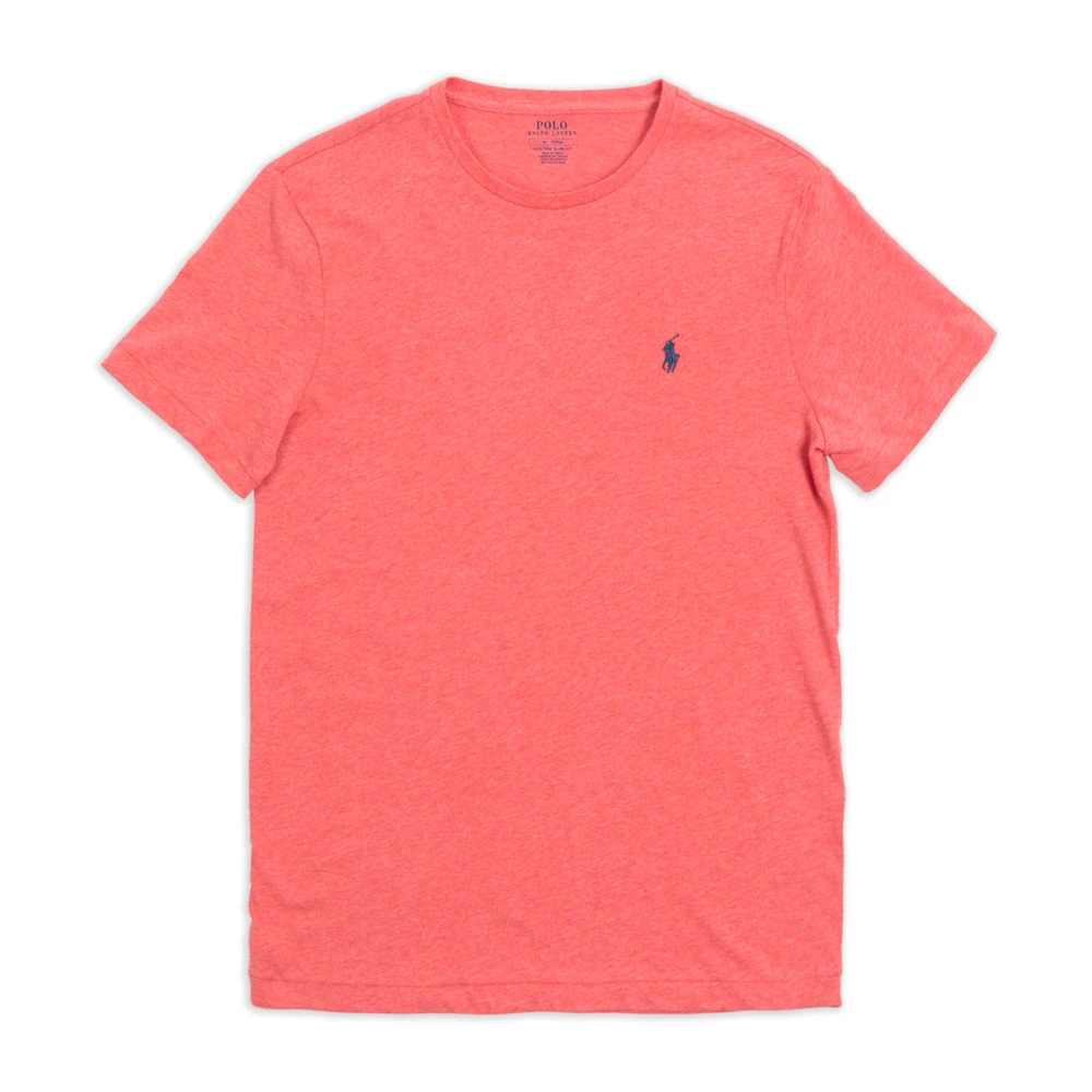 Polo Ralph Lauren Upgrade je casual garderobe met deze Highland Rose Heather C7976 T-shirt Pink Heren