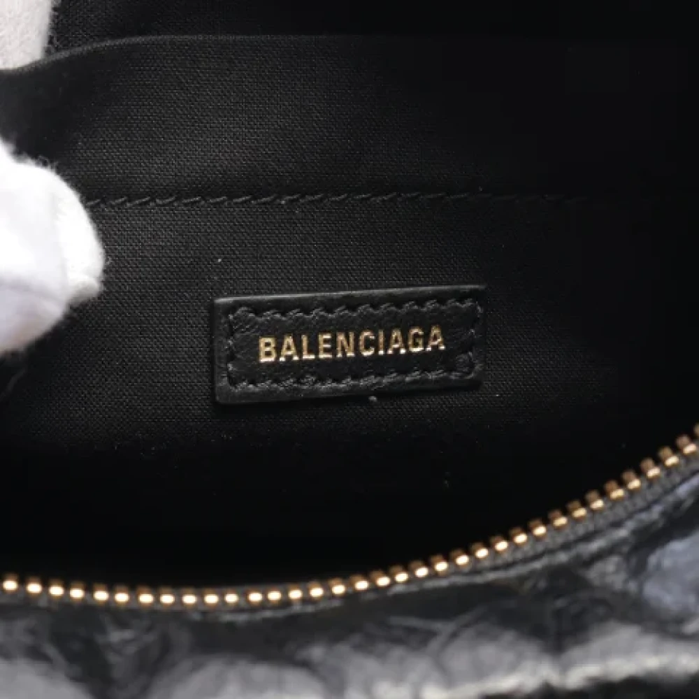Balenciaga Vintage Pre-owned Leather balenciaga-bags Black Dames