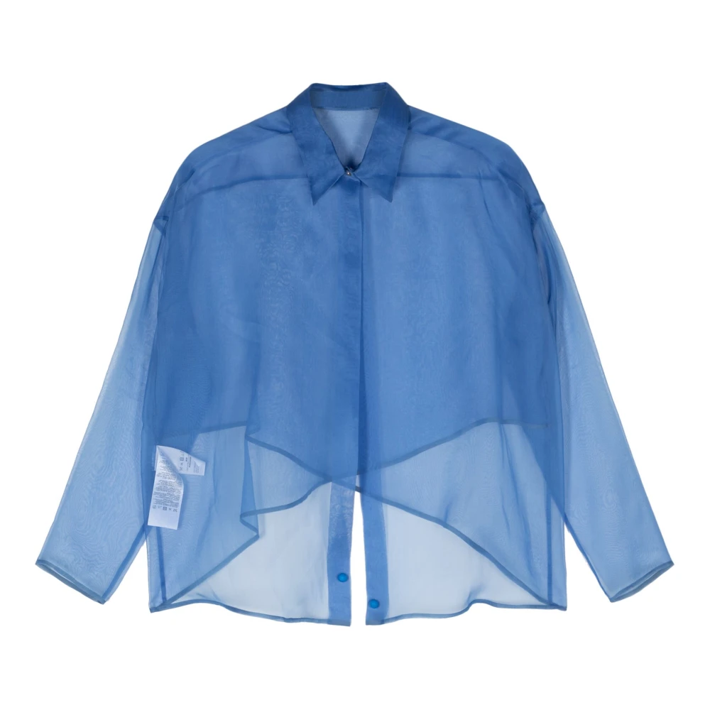 Giorgio Armani Shirts Blue Dames