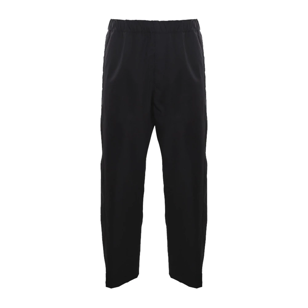 Alexander mcqueen Katoenen Broek Elastische Taille Mannen Black Heren