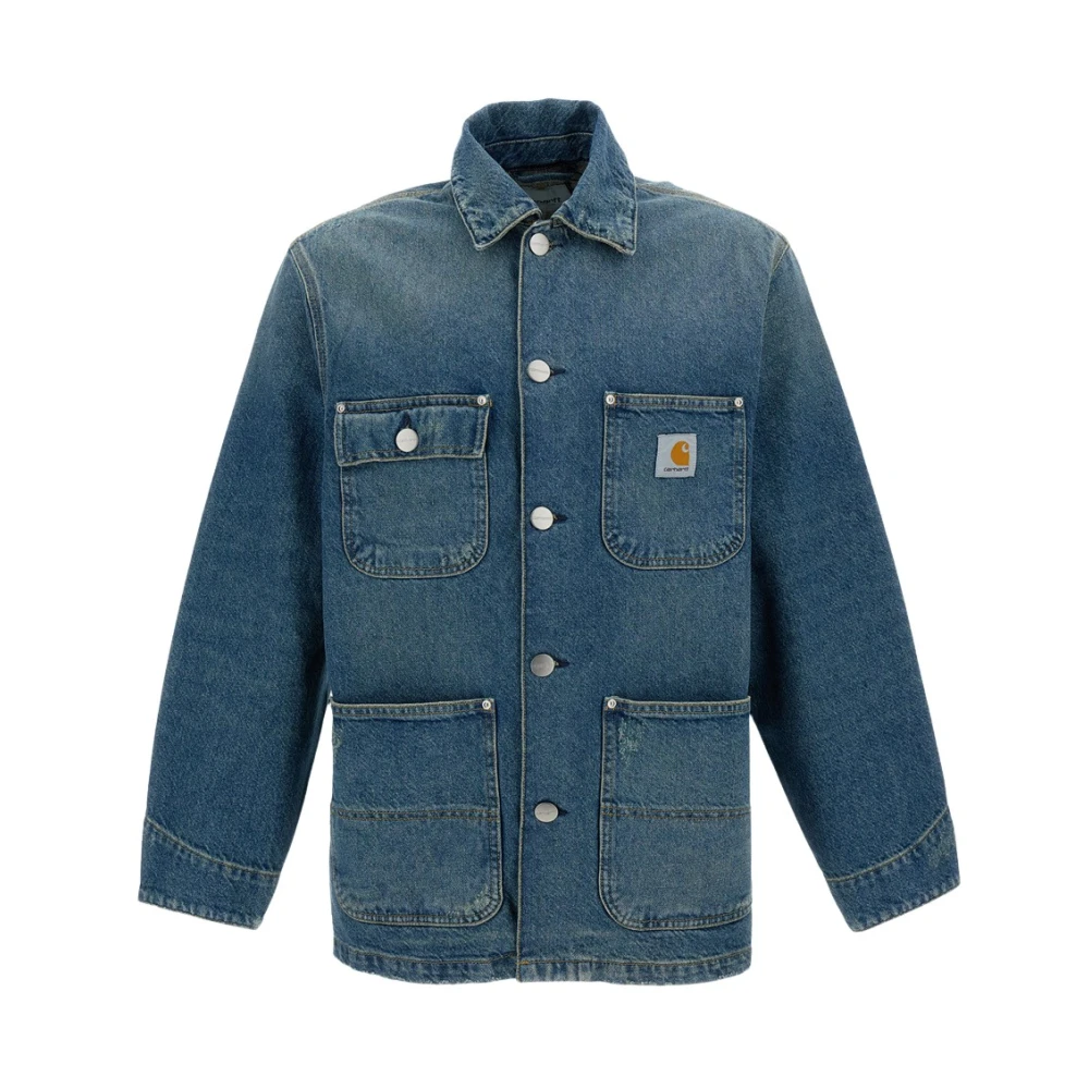 Carhartt Wip Men's Blue Aden Chore Coat