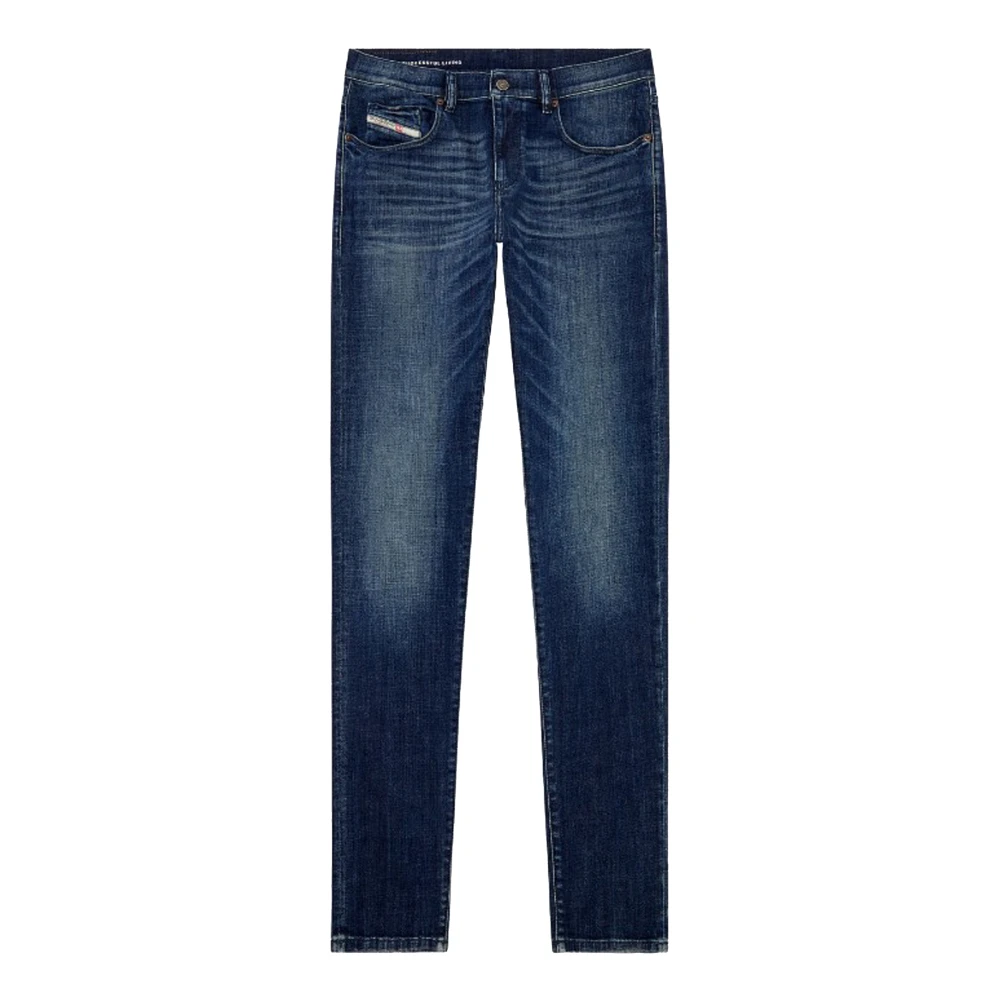 Diesel Slank model met schone constructie en essentiële details Blue Heren