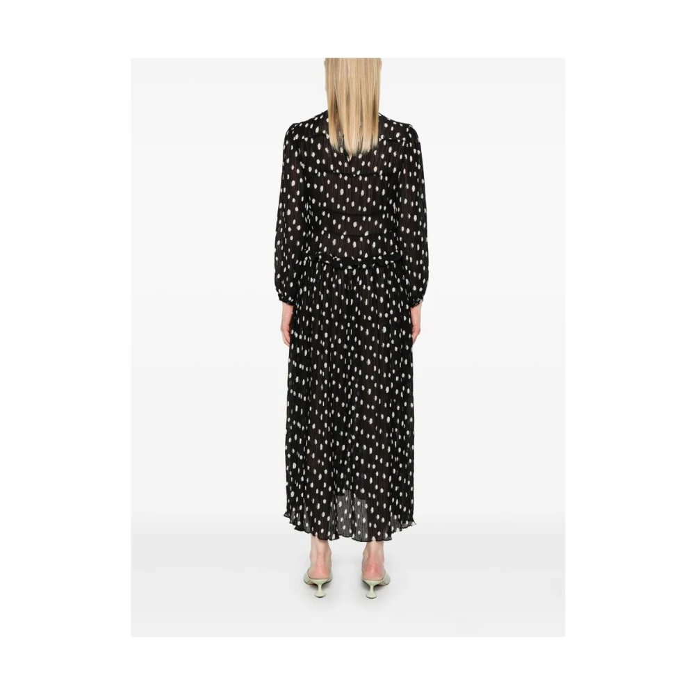 BAUM UND PFERDGARTEN Zwarte Upcycled Jurk Mode Black Dames