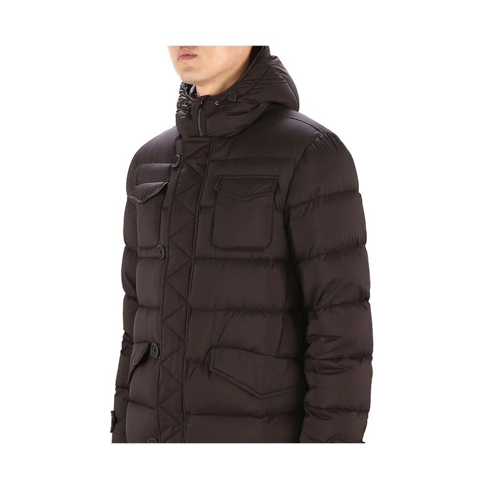 Herno Donzen Padded Jas Brown Heren