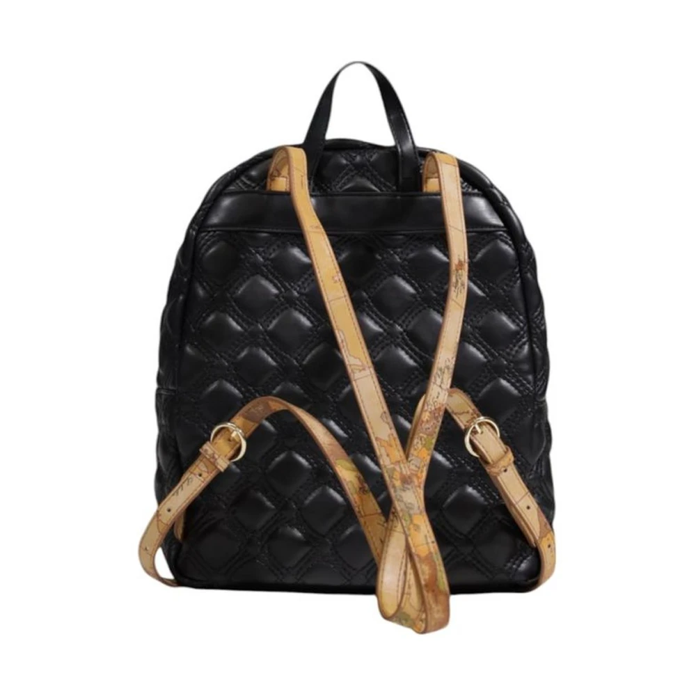Alviero Martini 1a Classe Polyethyleen Blend Rugzak Dames Herfst Winter Collectie Black Dames
