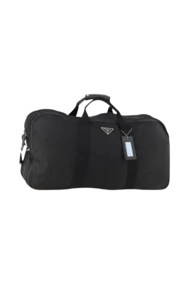 Pre-owned Vintage Nylon Boston Bag